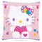 Coussin Vervaco au point de croix hello kitty pastel