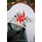 Kit Nappe Broderie Traditionnelle - La splendeur du poinsettia - Vervaco