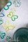 Kit surnappe papillons en tons verts en broderie traditionnelle de Vervaco PN-0148473