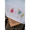 Kit Nappe Broderie Point de Croix compté - kit Violettes - Vervaco
