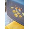 Kit Chemin De Table Broderie Point de Croix imprimée - Rouge-gorges et fleurs jaunes - Vervaco