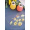 Kit Chemin De Table Broderie Point de Croix imprimée - Rouge-gorges et fleurs jaunes - Vervaco