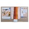 Kit Nappe Broderie Point de Croix imprimée - Citrouilles d'automne - Vervaco