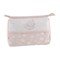 Trousse de toilette bébé à broder fille - nuage rose DMC