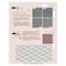 Livre 88 motifs de broderie kogin - lecon de base incluse - Librairie Créative
