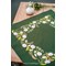 Kit Nappe Broderie Traditionnelle - Fleurs blanches - Vervaco