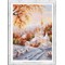 Kit tableau Magic Needle point de croix snow monastery