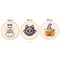 Broderie Kits Saisons et Calenderier - Halloween - lot de 3 - Vervaco