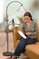 Lampe prestige sur pied antique - E21078-01 - Daylight