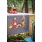 Kit Chemin De Table Broderie Point de Croix imprimée - Hérisson et rouge-gorge - Vervaco