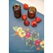 Kit Chemin De Table Broderie Point de Croix imprimée - Hérisson et rouge-gorge - Vervaco