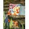 Coussin Vervaco au point de croix coquelicots