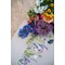 Kit Nappe Broderie Traditionnelle - Splendeur du jardin lilas - Vervaco