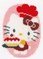 Mini kit Vervaco kitty gourmande - lot de 3