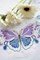Kit chemin de table Vervaco en broderie traditionnelle splendeur de papillons PN-0144407