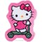 Tapis point noue hello kitty en trottinette - Vervaco