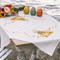 Kit Nappe Broderie Point de Croix imprimée - Citrouilles et feuilles - Vervaco