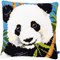 Kit coussin portrait d'un panda de Vervaco au point de croix