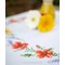 Nappe en kit fleurs et lavande au point de croix imprimé - Vervaco PN-0158551