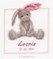 Kit broderie baby naissance Vervaco doudou lapin