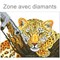 Broderie diamant - Le regard du leopard - Diamond Dotz