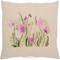 Coussins broderie Traditionnelle - Pink flowers - Vervaco
