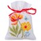 Sachets senteur à broder - Coquelicots et fleurs - lot de 3 - Vervaco
