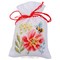 Sachets senteur à broder - Coquelicots et fleurs - lot de 3 - Vervaco