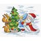 Broderie Noel - Préparation du sapin - MP Studia