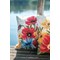 Coussins Fleurs et plantes au point de croix - Bouquet coquelicots 2 - Vervaco