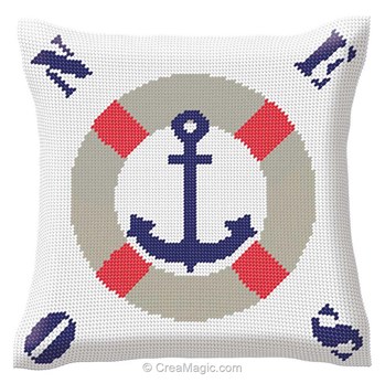 Kit Point De Croix Anchor - Motif D'ancre, Neuf, Parfait Pour Débutants Ou Collectionneurs