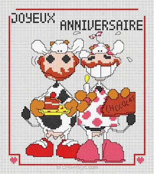 Kit A Broder Point De Croix Anagram Joyeux Anniversaire Toile Lin Yack66lin Kit A Broder Point De Croix Anagram Joyeux Anniversaire Toile Lin Yack66lin