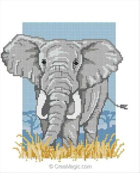 Broderie En Point Compte L Elephant Chez Bruno D Artois Broderie En Point Compte L Elephant Chez Bruno D Artois