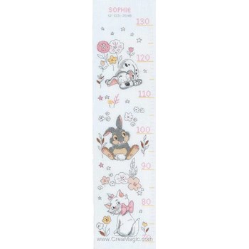 Toise Chambre D Enfant Vervaco Dalmatien Bambi Et Aristochat Marie A Broder Toise Chambre D Enfant Vervaco Dalmatien Bambi Et Aristochat Marie A Broder