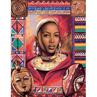 L´afriquaine canevas chez Royal Paris