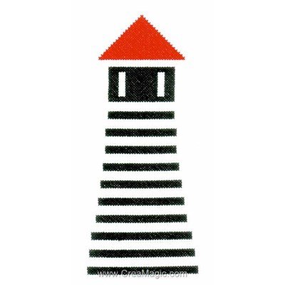 Le grand phare modèle au point de croix - Vervaco