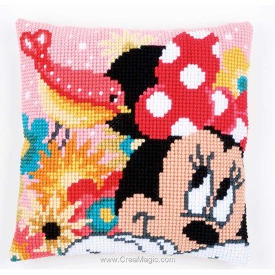 Kit coussin disney minnie a un secret de Vervaco au point de croix