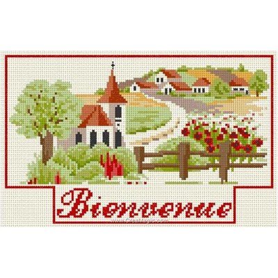 Fiche broderie point de croix campagne d'Anagram