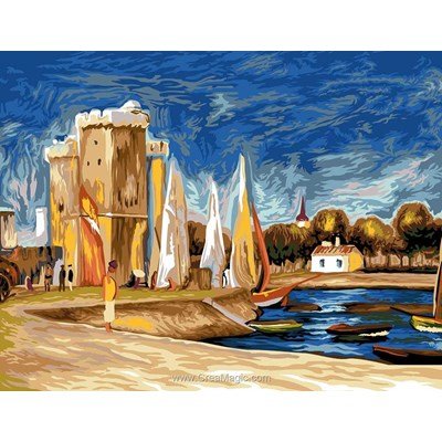 La rochelle de a. Renoir canevas - SEG