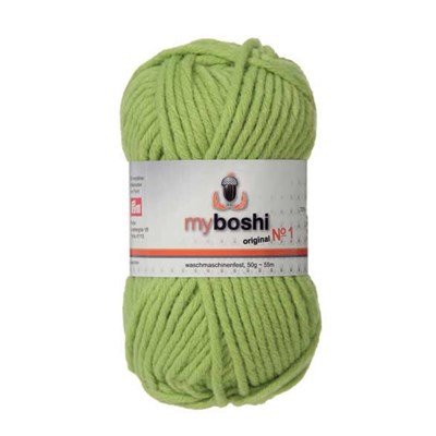 Pelote myboshi DMC n°121 - vert citron