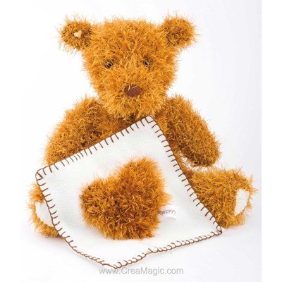 Peluche baby butterscotch à tricoter - Popcorn