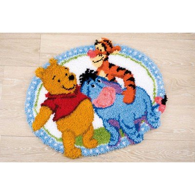 Tapis point noue Vervaco winnie et ses amis - disney