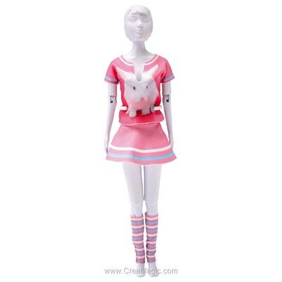 Vêtement tiny rabbit DRESS YOUR DOLL pour barbie