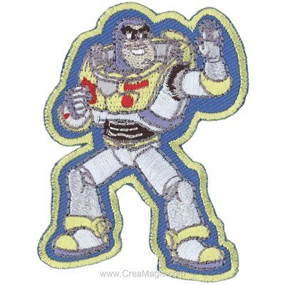 Ecusson brodé thermocollant toystory space ranger - MLWD