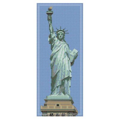 Point de croix Bruno D'Artois la statue de la liberté