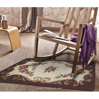 Kit tapis point noue chantilly luxia de Smyrnalaine