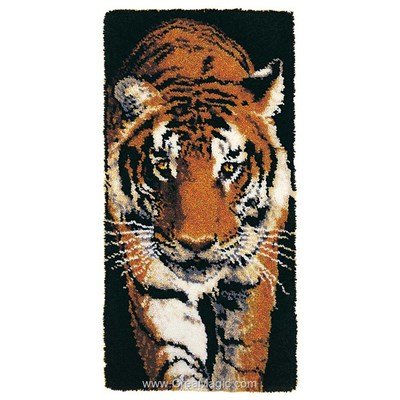 Tapis animaux - Profil de tigre - Anchor