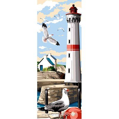 Canevas phare aux mouettes - SEG