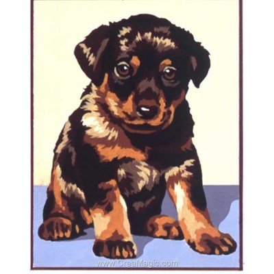 Kit canevas enfants SEG mignon beauceron