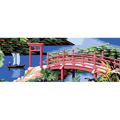 Canevas Luc Création pont japonais